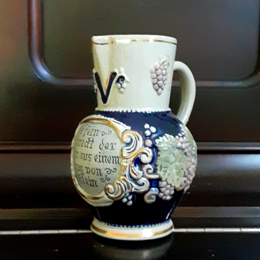 Stone quarry German made antique pitcher/stein '60 - Picture 4 of 9